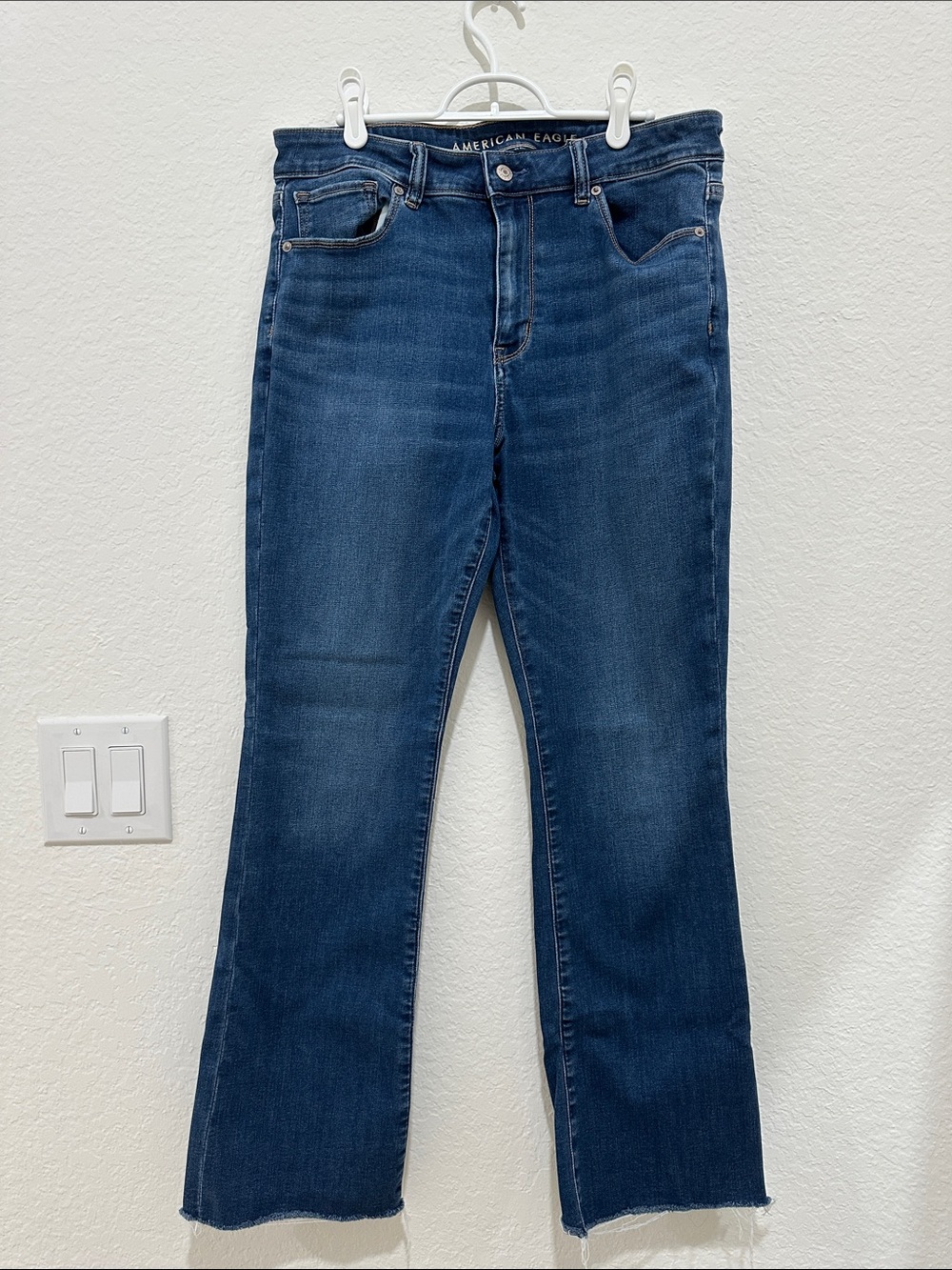 American Eagle Outfitters Dark Blue Flare Jeans